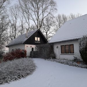 Voorzijde in de winter